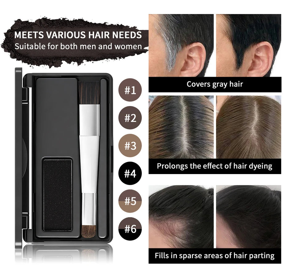 Hair Root Cover Up Powder and Hairline Shadow Concealer