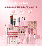 All in One Makeup Kit Professional Cosmetic Set for Face and Eyes