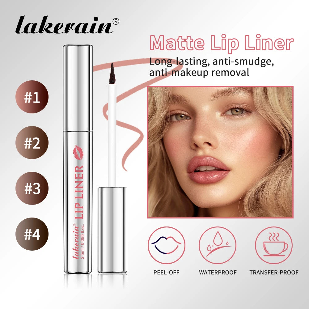 Peel Off Lip Liner Tattoo Lip Stain Waterproof Smudge Proof Liner