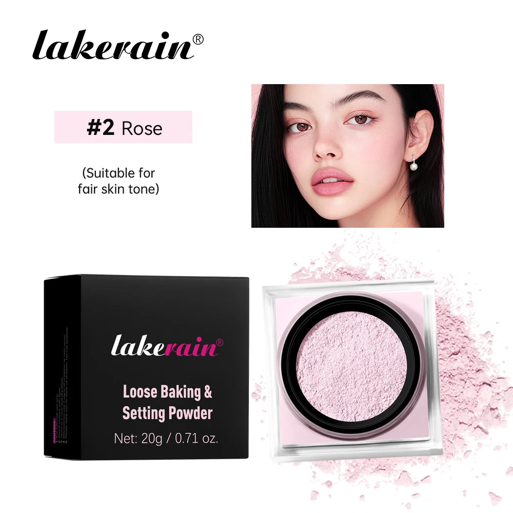 Matte Loose Setting Powder and Finishing Powder for Flawless Skin - 25