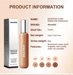 Full Coverage Liquid Concealer Waterproof Under Eye Blemish Corrector