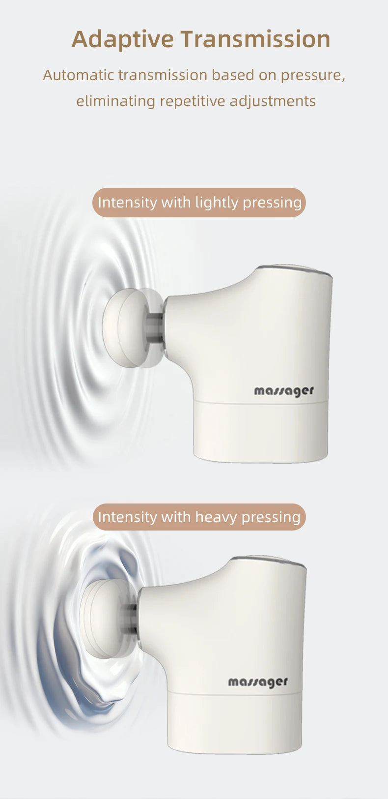 Mini Massage Gun Portable Deep Tissue Percussion Muscle Relaxer