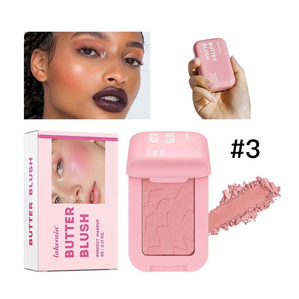 Butter Blush Palette Long Lasting Cream Cheek Makeup - 21