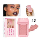 Butter Blush Palette Long Lasting Cream Cheek Makeup