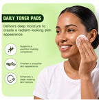 Nicotinamide Toner Pads Brightening Facial Treatment Mask