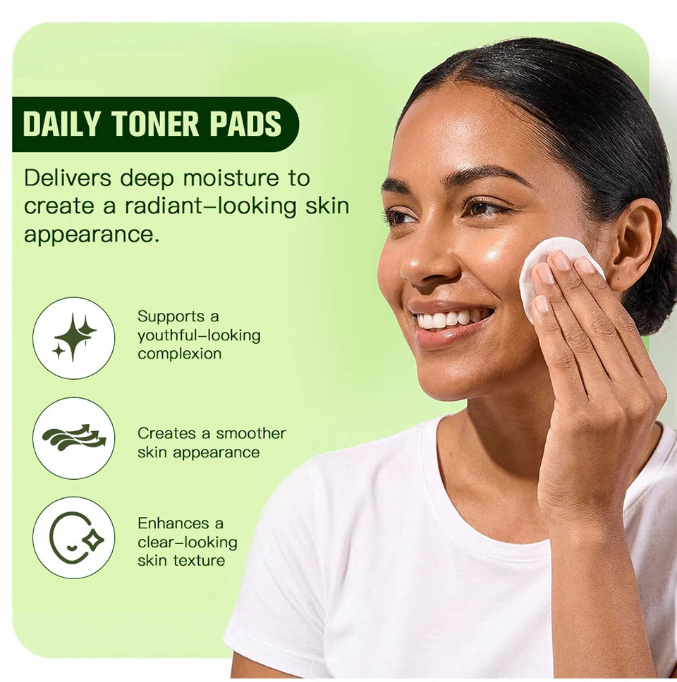 Nicotinamide Toner Pads Brightening Facial Treatment Mask