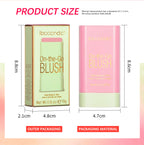 Tinted Blush Stick Moisturizing Cream Blusher for Cheeks and Lips