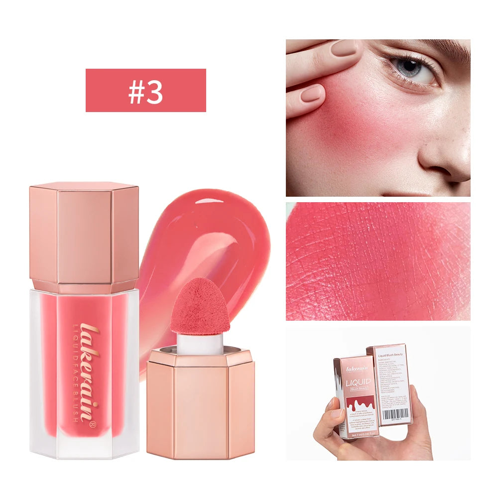 Liquid Blush Face Cheek Tint Long Lasting Matte Makeup