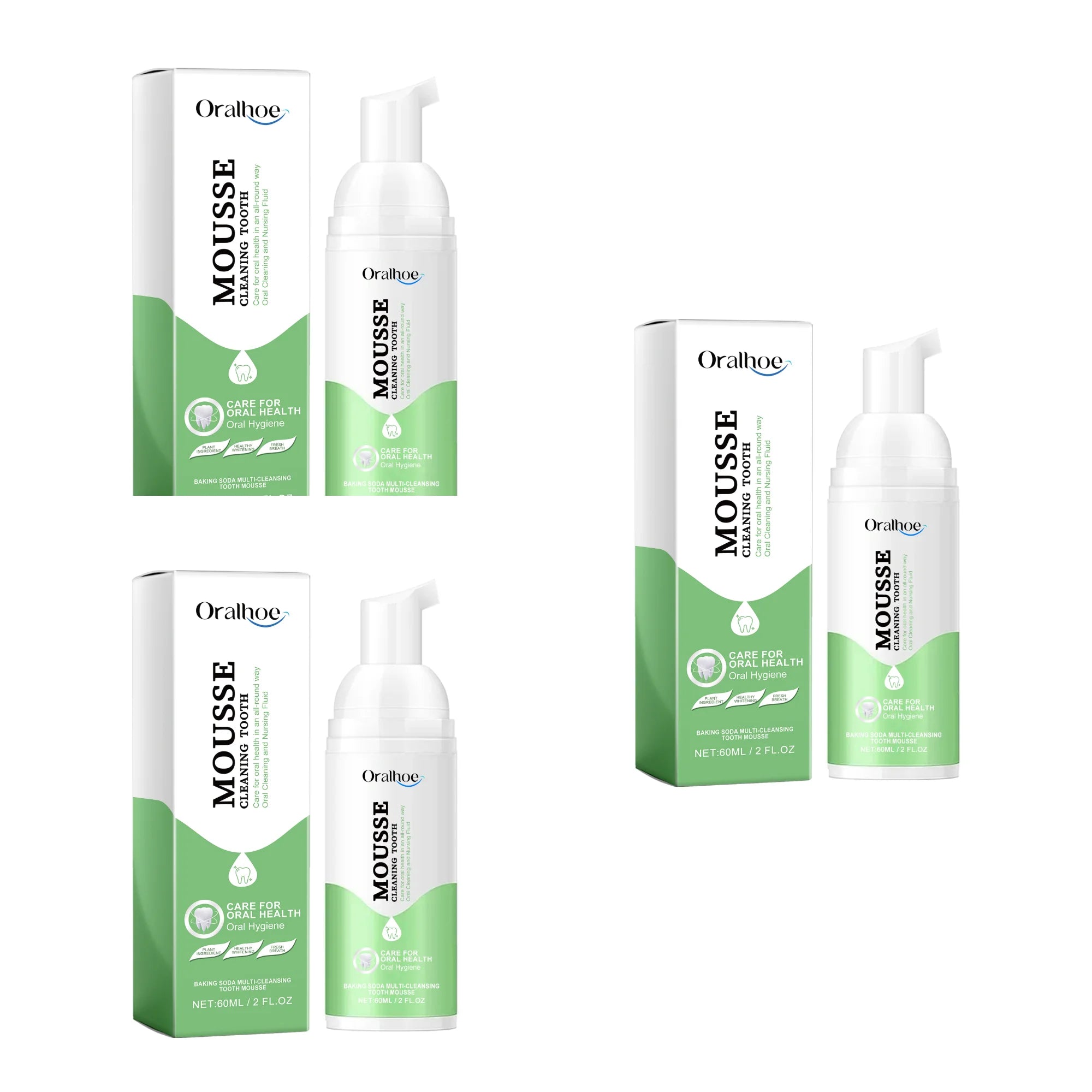 Whitening Foaming Toothpaste Teeth Cleaning Mousse - 16