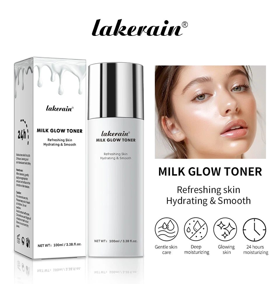 Milk Glow Toner Hydrating Facial Essence for Bright Skin - 7