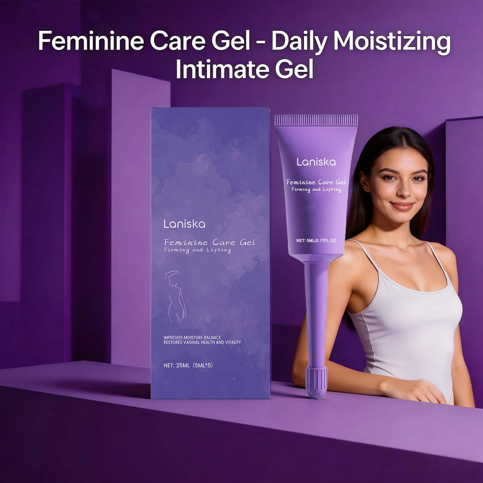 Feminine Care Gel Moisturizing Intimate Cleansing Nursing Serum - 3