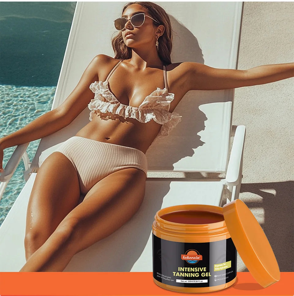Intensive Tanning Gel Sun Tan Accelerator Body Bronzer