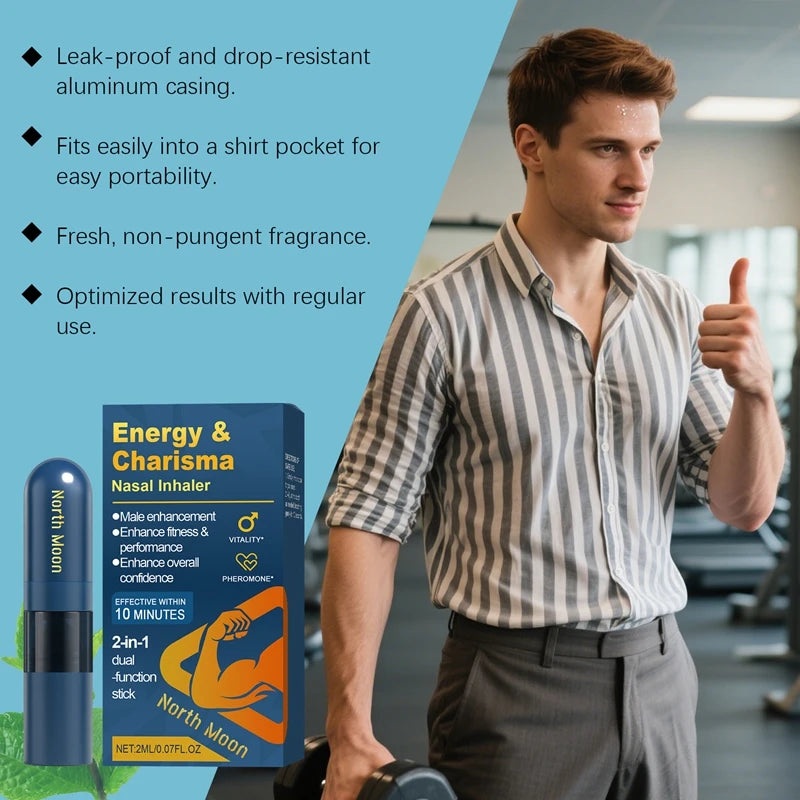 Men Nasal Inhaler Vitality And Charisma Daily Care Stick