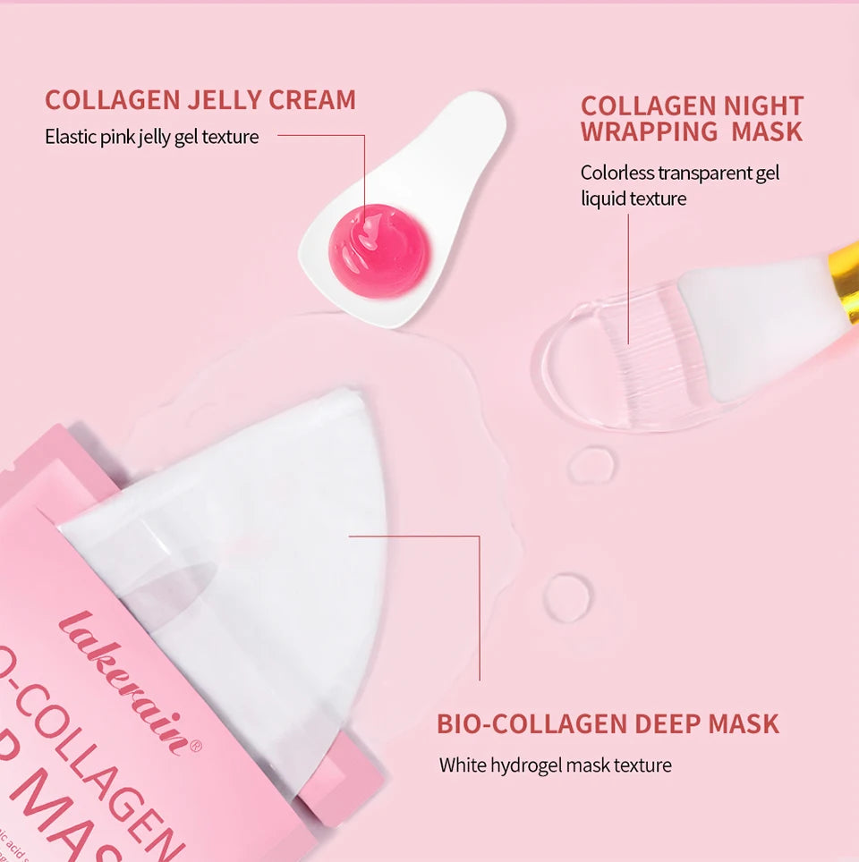 Collagen Skincare Set Facial Moisturizer Routine - 14