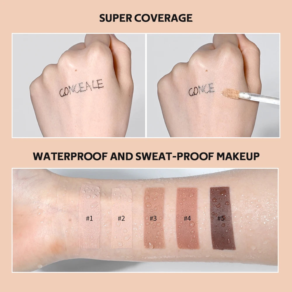 Multi Use Sculpting Concealer Waterproof Matte Full Coverage Foundation - 5