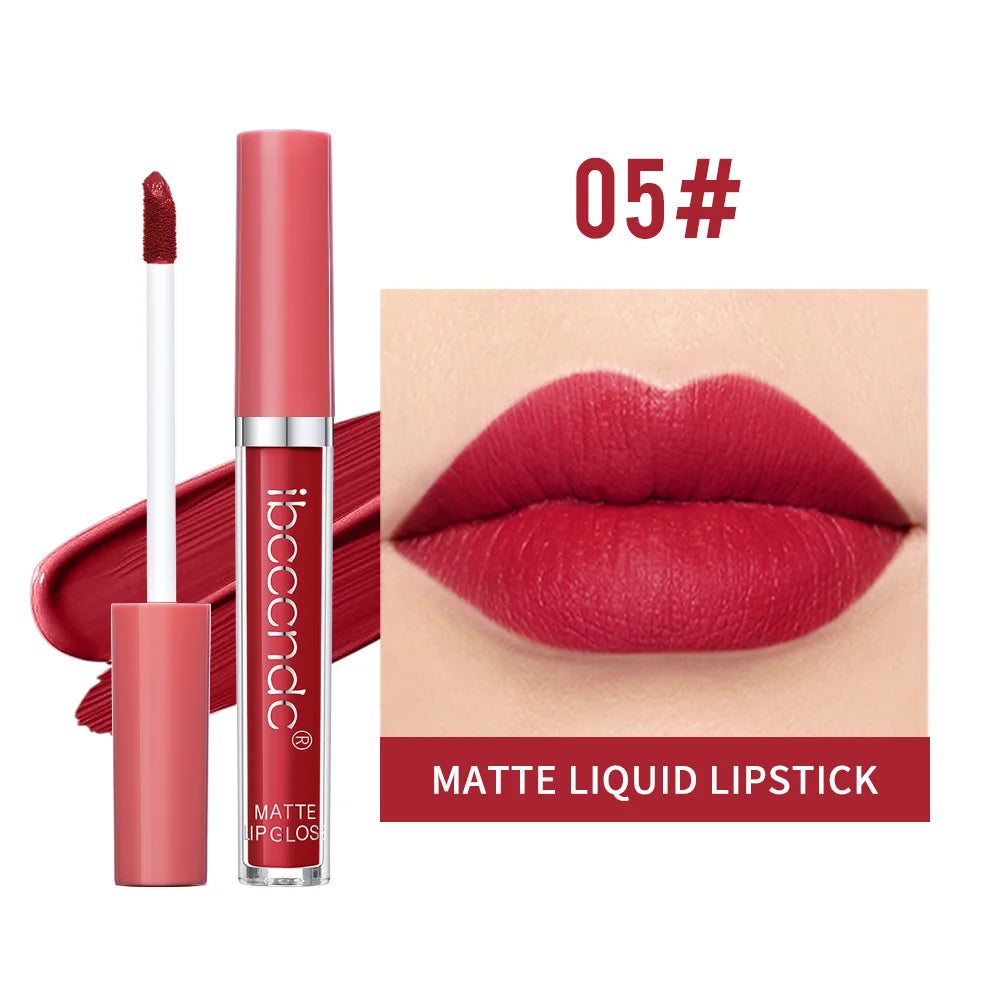 Matte Liquid Lipstick Waterproof Long Lasting Lip Glaze Makeup - 28