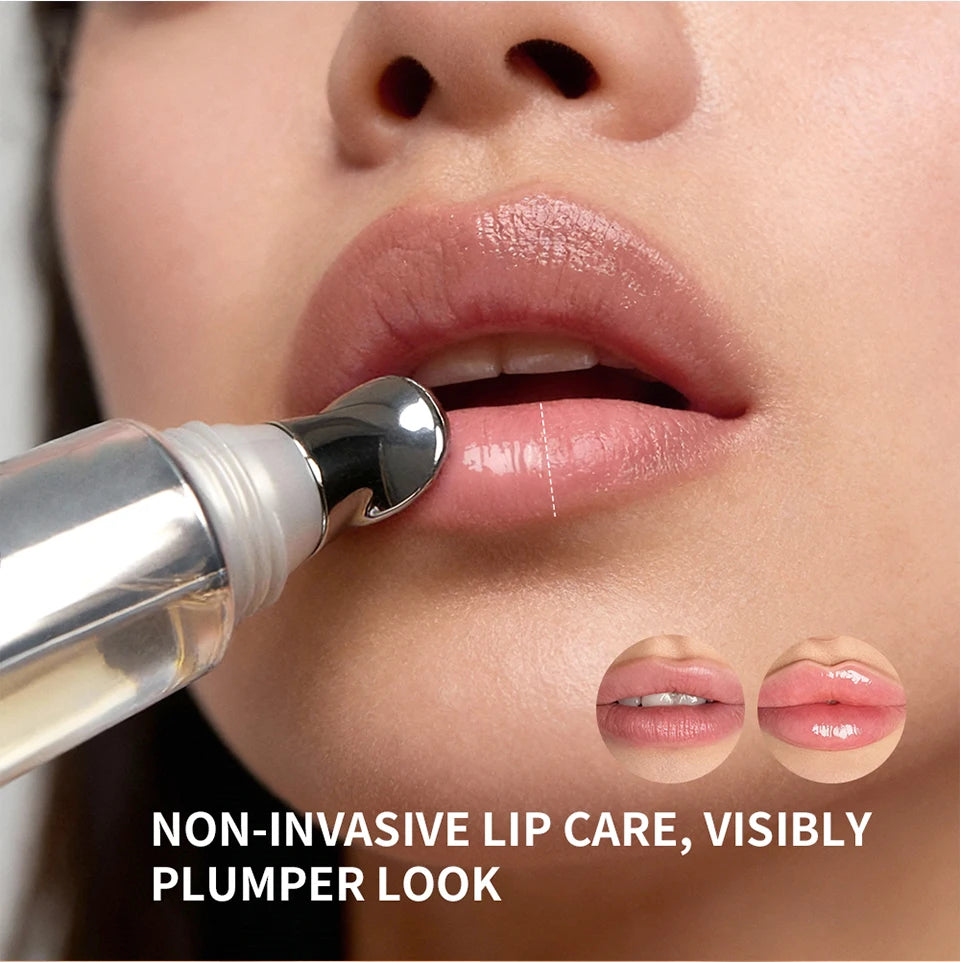 Lip Plumper Serum Hydrating Lip Volumizer Gloss - 9