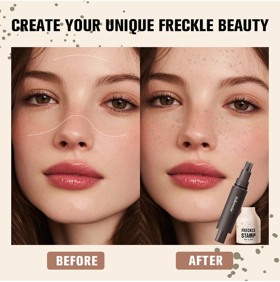 Freckle Stamp Makeup Pen Fake Freckle Marker for Natural Look
