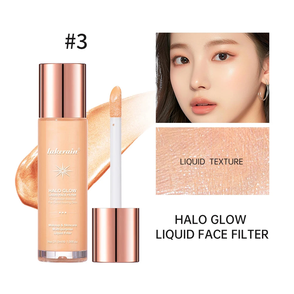 Liquid Face Highlighter Makeup Glow Boosting Illuminating Serum - 27