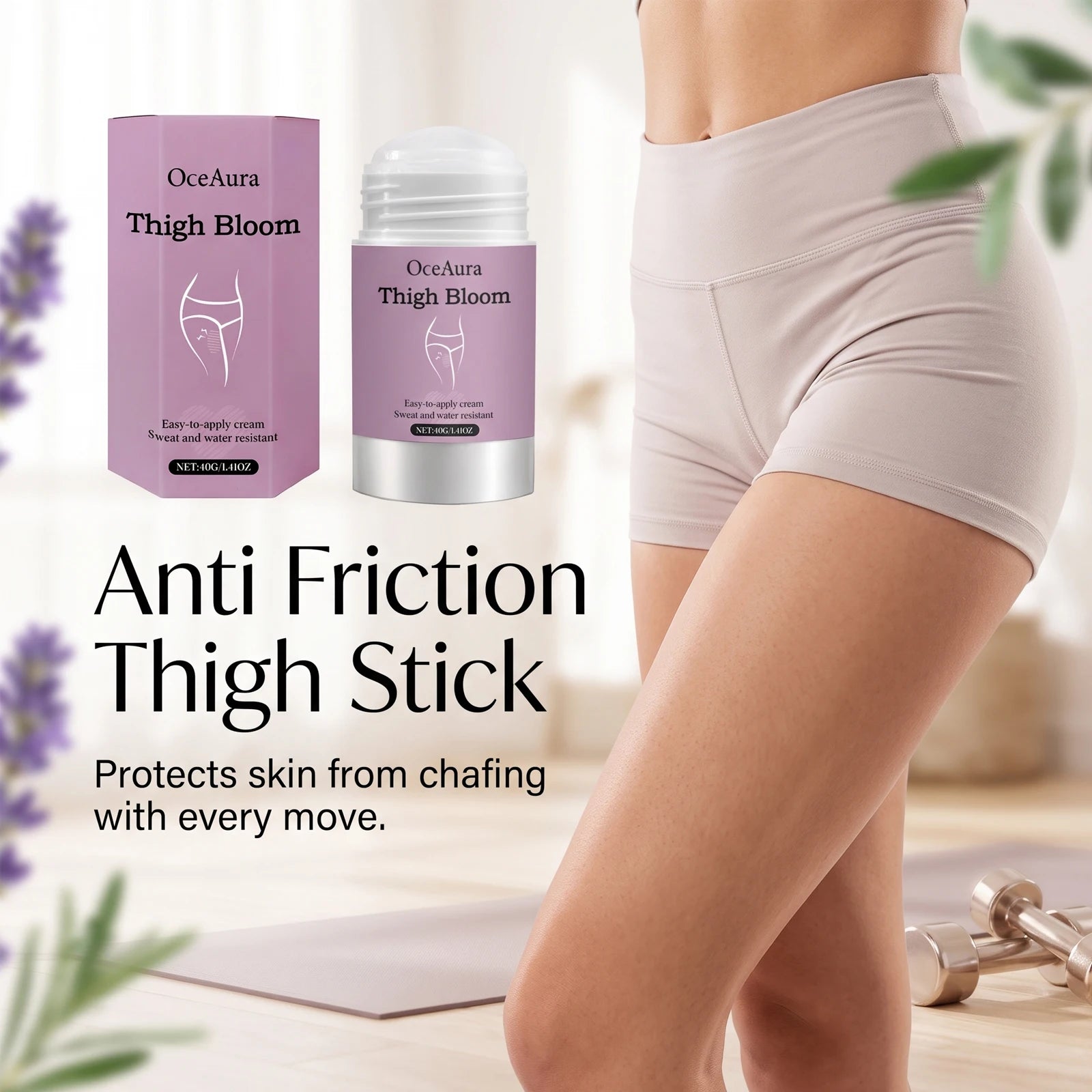 Anti Friction Thigh Stick Chafing Prevention Balm - 1