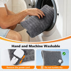 Electric Heating Pad and Thermal Warming Mat for Back Pain Relief