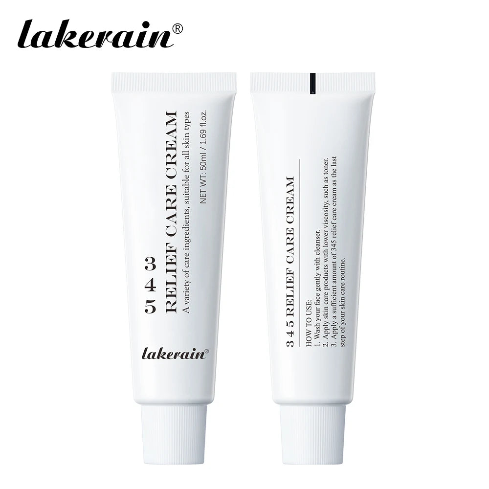 345 Relief Care Cream Moisturizing Facial Repair Lotion