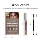 Waterproof Eyebrow Gel Set Long Lasting Eyebrow Tint Makeup