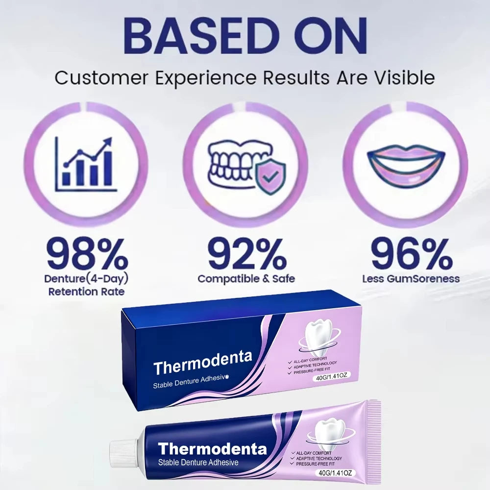 Thermoplastic Denture Adhesive Gel Comfort Cushion for False Teeth - 4
