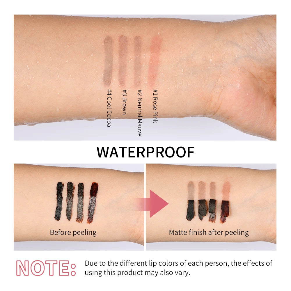 Peel Off Lip Liner Tattoo Lip Stain Waterproof Smudge Proof Liner