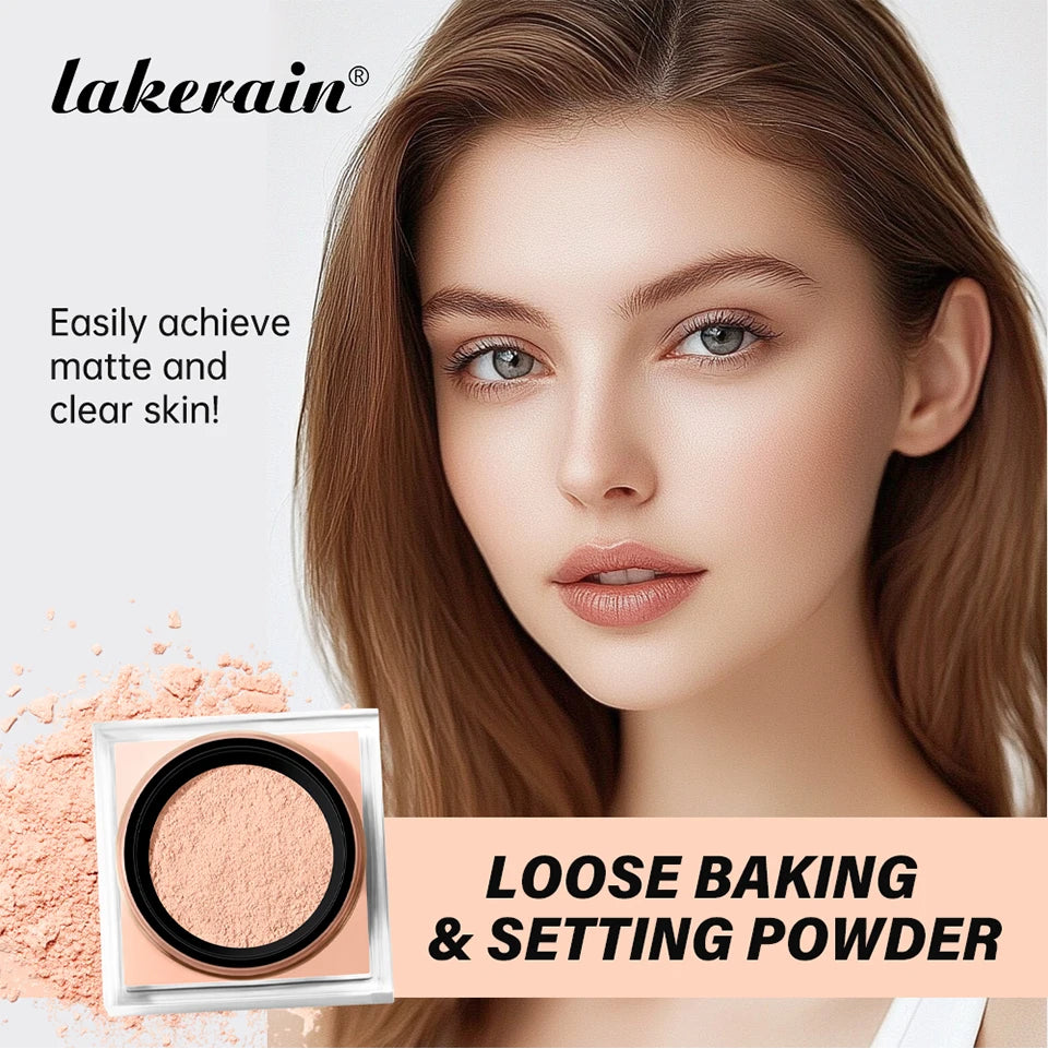 Matte Loose Setting Powder and Finishing Powder for Flawless Skin