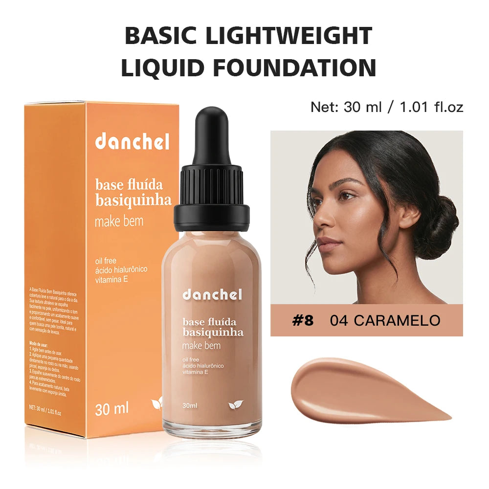 Basic Liquid Foundation Matte Face Makeup Base - 27