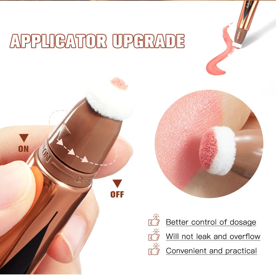 Liquid Face Contour Wand Stick Makeup Highlighter and Blusher
