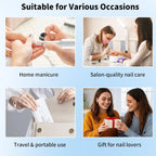 Cordless Nail Drill Electric Nail File Machine for Manicure Pedicure