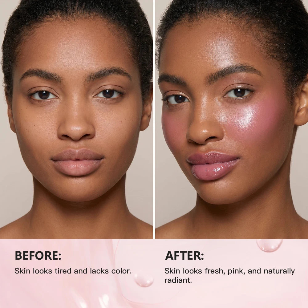 Color Changing Jelly Blush Stick pH Adaptive Cheek and Lip Tint