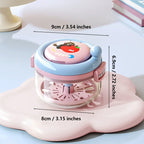 Denture Cleaning Case and Retainer Soaking Container