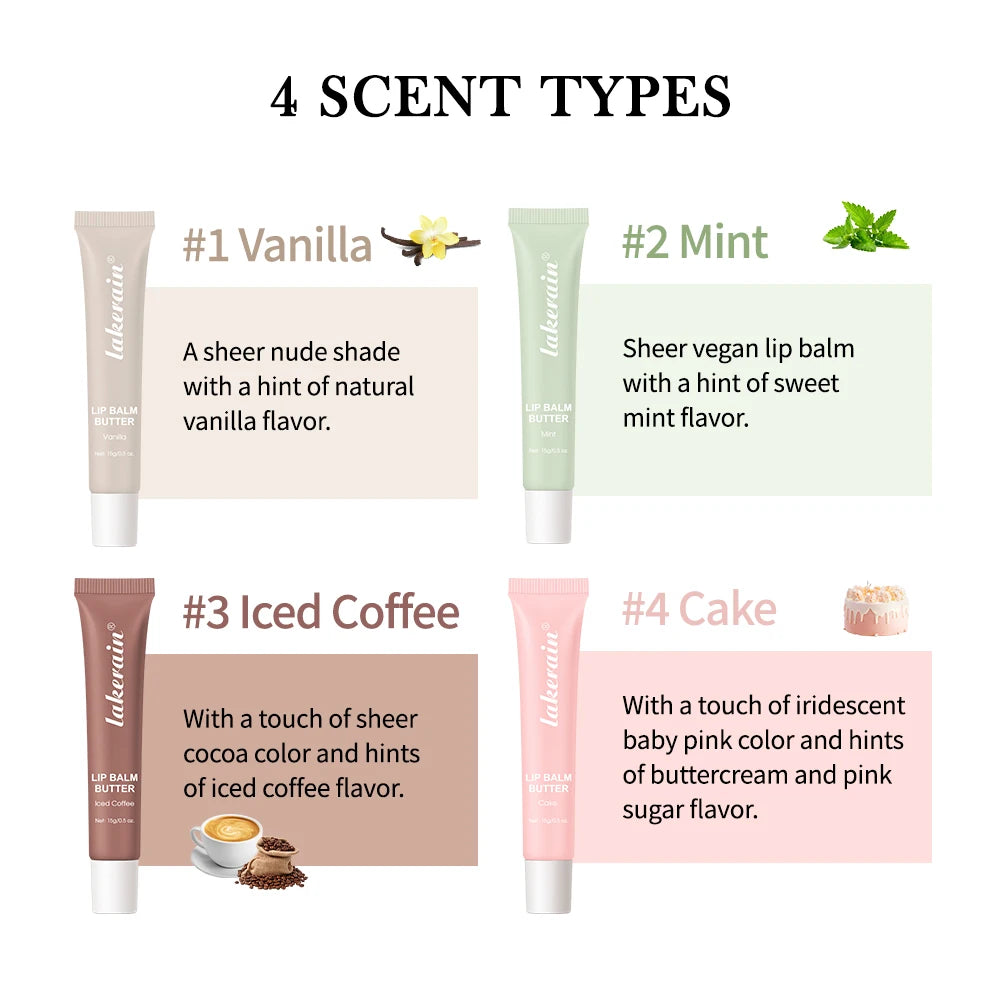 Hydrating Lip Balm Butter Moisturizing Lip Glow Oil - 2
