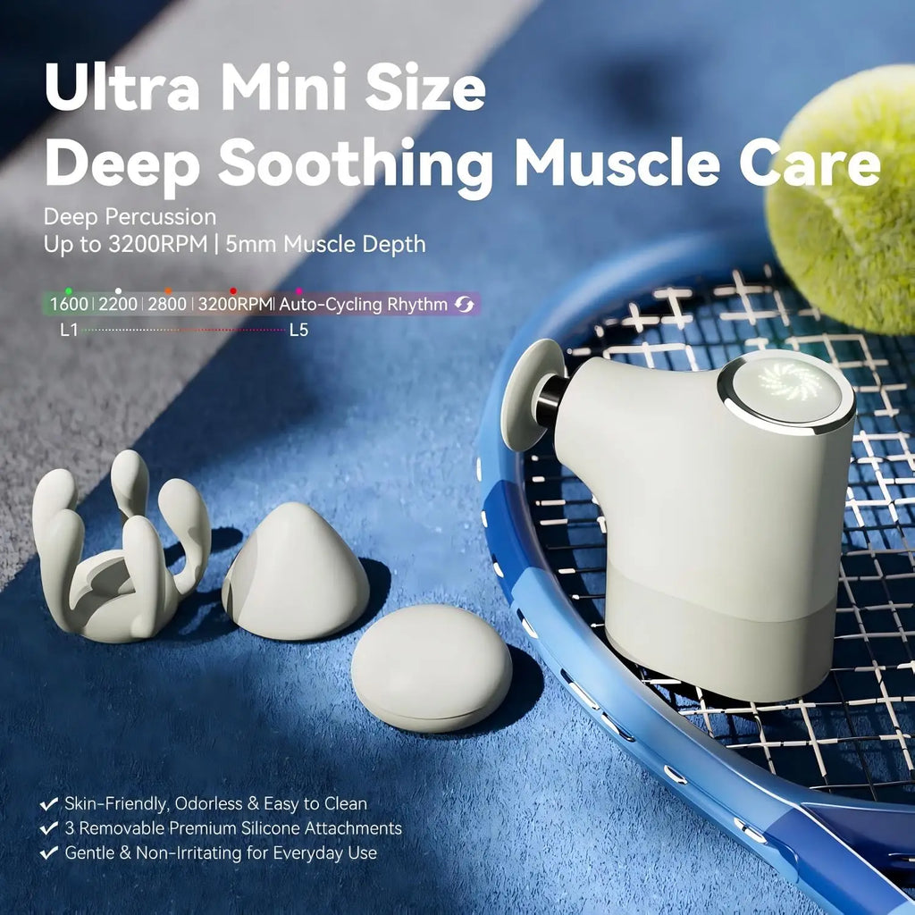 Mini Massage Gun Portable Deep Tissue Percussion Muscle Relaxer