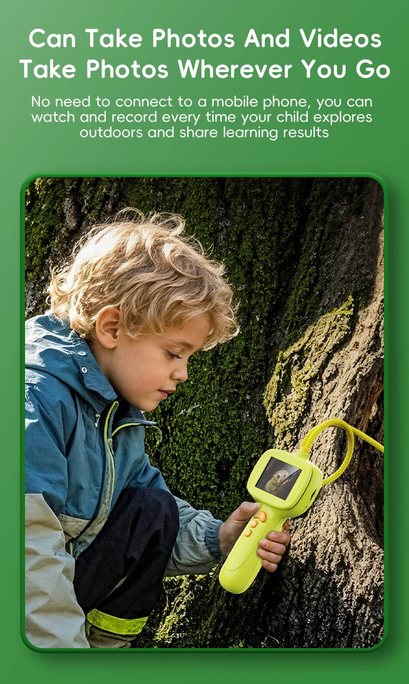 Kids Borescope Camera Educational Science Inspection Snake Scope - 9
