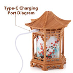 Pavilion Humidifier and Oriental Mist Diffuser Night Light