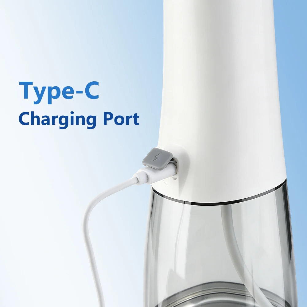 Water Dental Flosser Cordless Oral Irrigator for Teeth Cleaning - 13