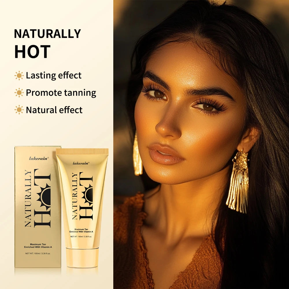 Hot Tanning Cream Self Tanner Bronzer for Natural Glow - 5