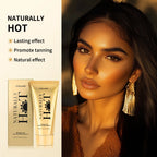 Hot Tanning Cream Self Tanner Bronzer for Natural Glow