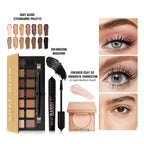 3 Piece Eye Makeup Set CC Corrector Eyeshadow Palette and Mascara