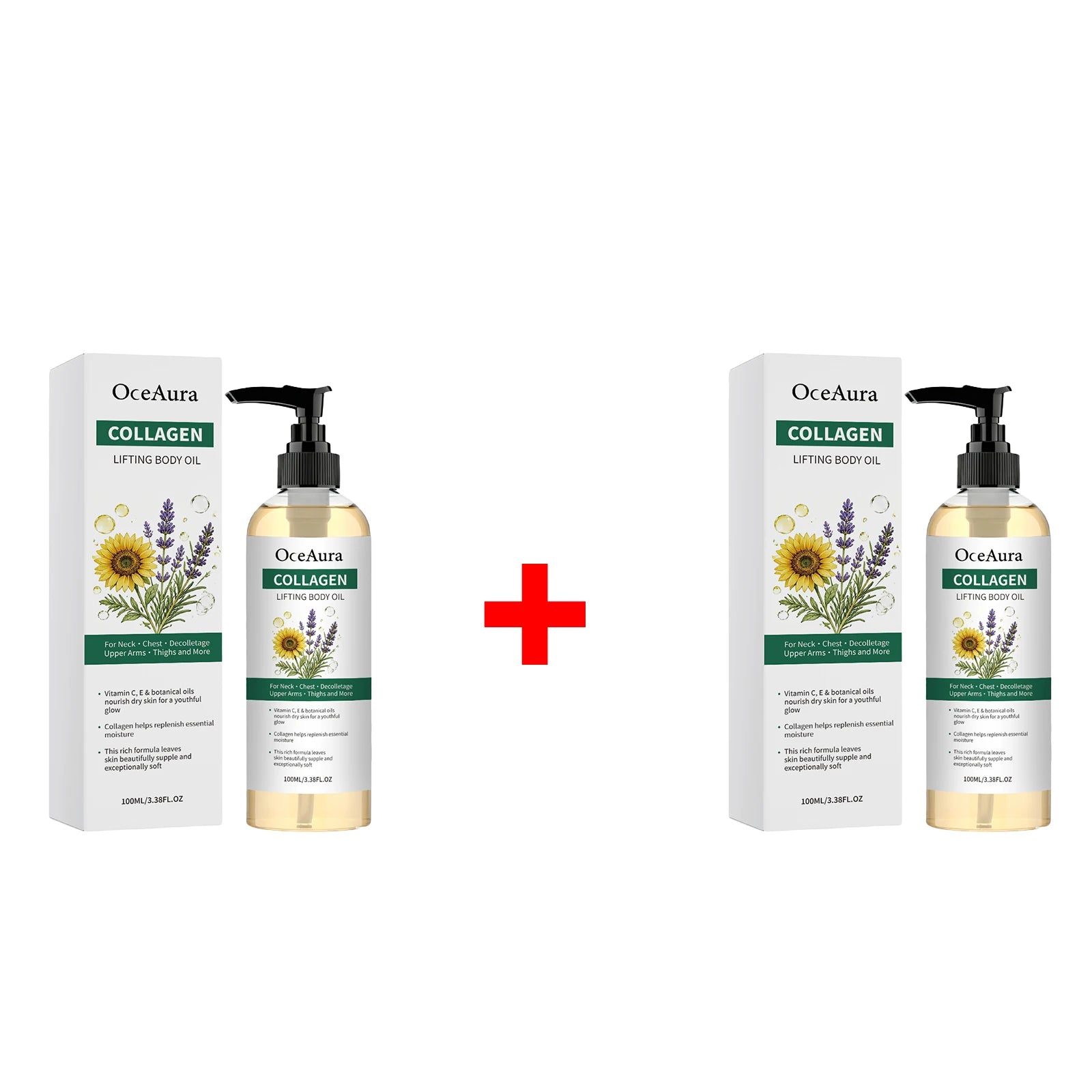 Collagen Body Oil Skin Tightening Moisturizer for Dry Rough Skin - 14
