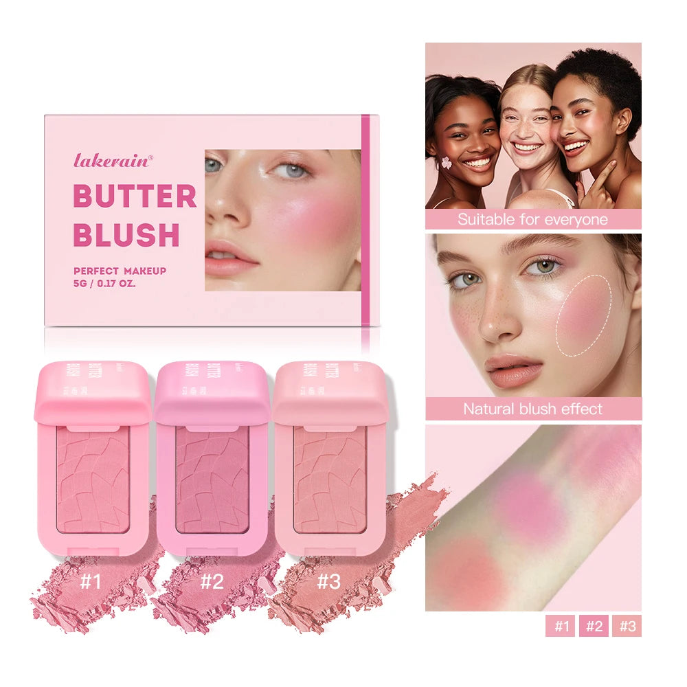 Butter Blush Palette Long Lasting Cream Cheek Makeup - 1