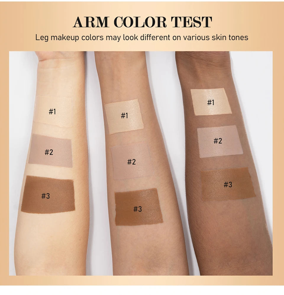 Leg Makeup Body Foundation and Waterproof Skin Concealer