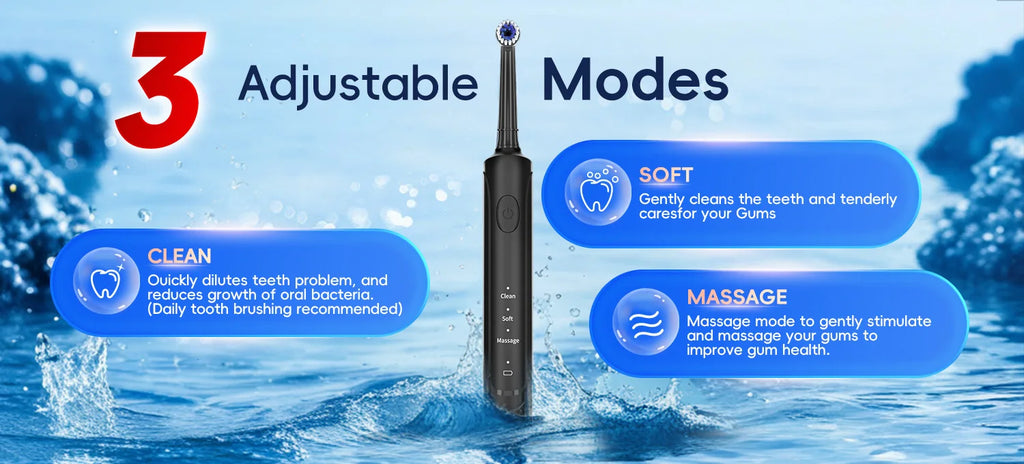 3 in 1 Oral Care Kit Water Flosser and Electric Toothbrush Set