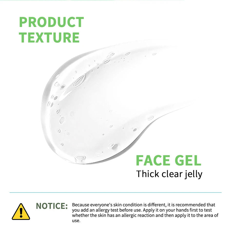 Aloe Vera Gel Moisturizing Soothing Hydrating Face Cream Skin Care